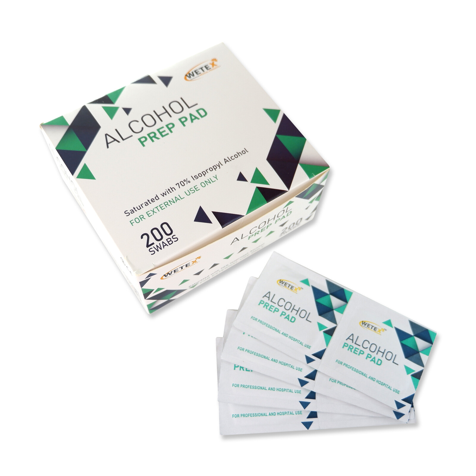 FDA APPROVED: 10000PCS MEDIUM ALCOHOL PREP PADS SWABS WIPES, EXP 05/2025