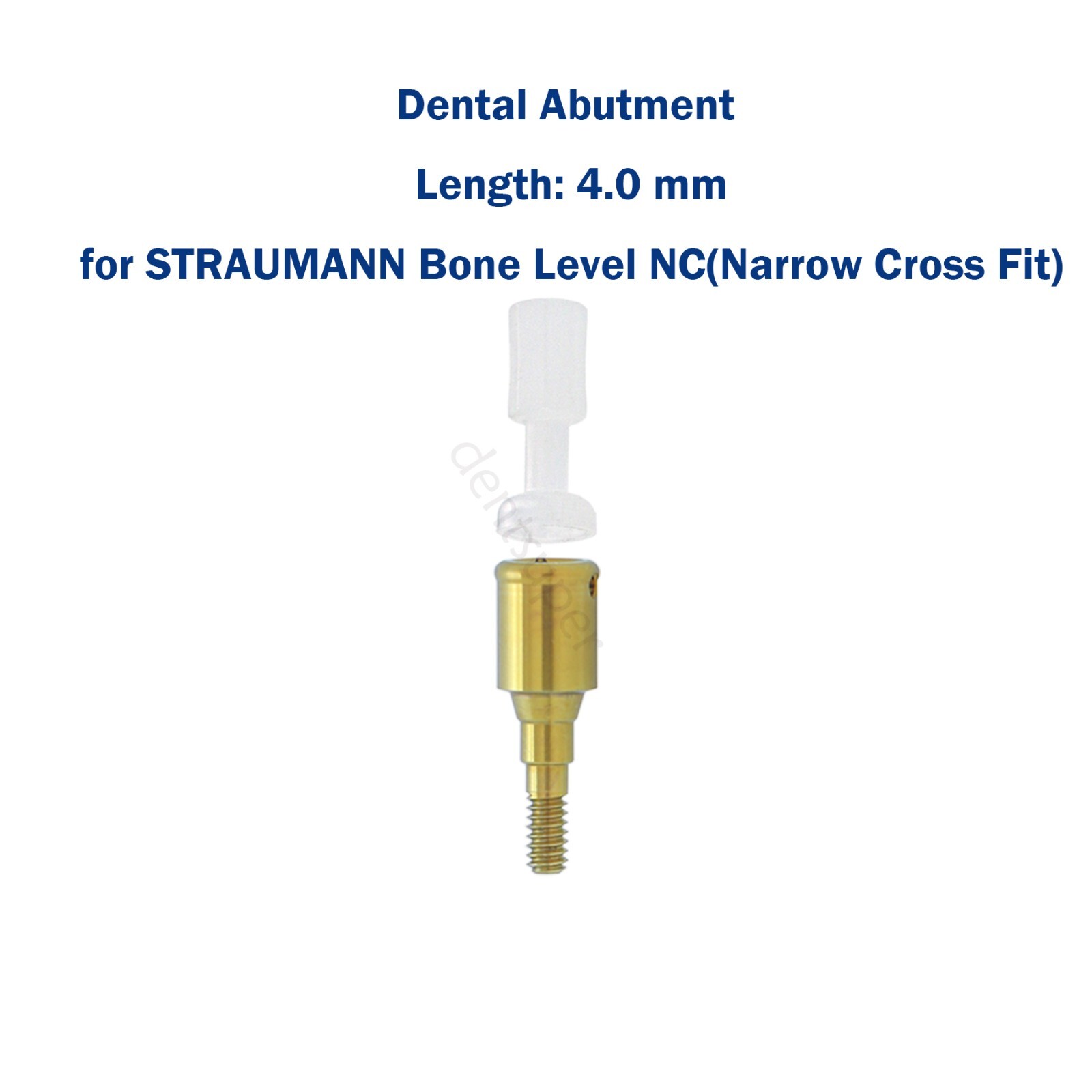 1Pc Dental Fit for Straumann Compatible Abutment NC & RC D3.7MM AH=1,2,3,4,5,6MM