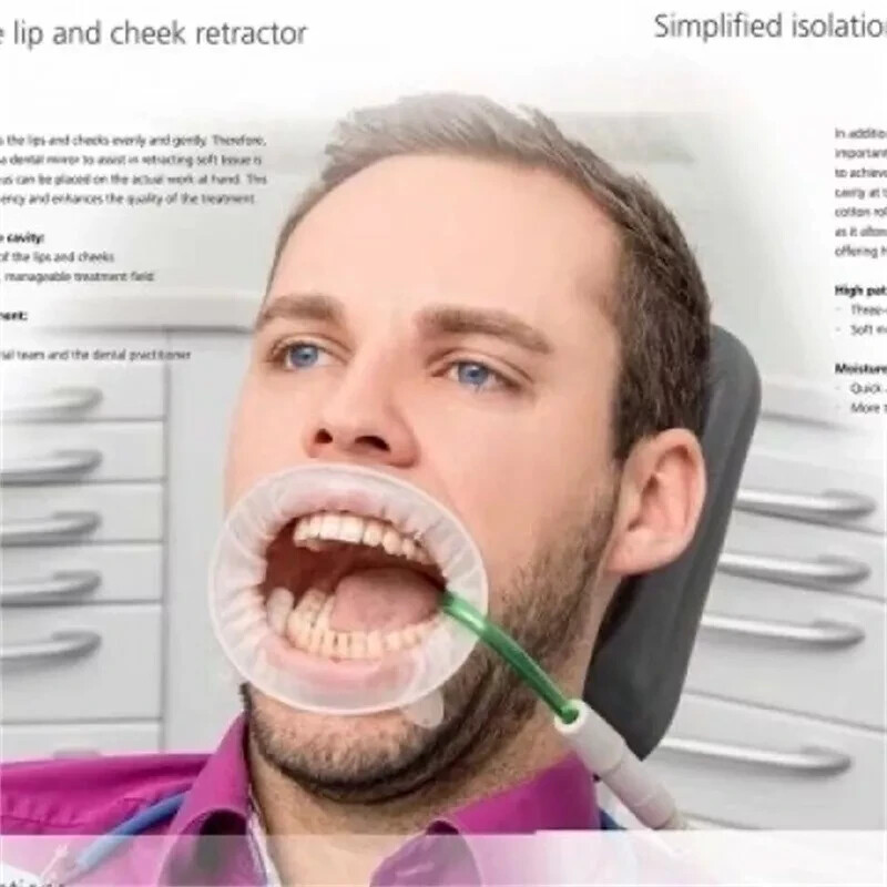 10pcs Ivoclar Vivadent Optragate 3D Lip Cheek Retractor Dental Mouth Opener