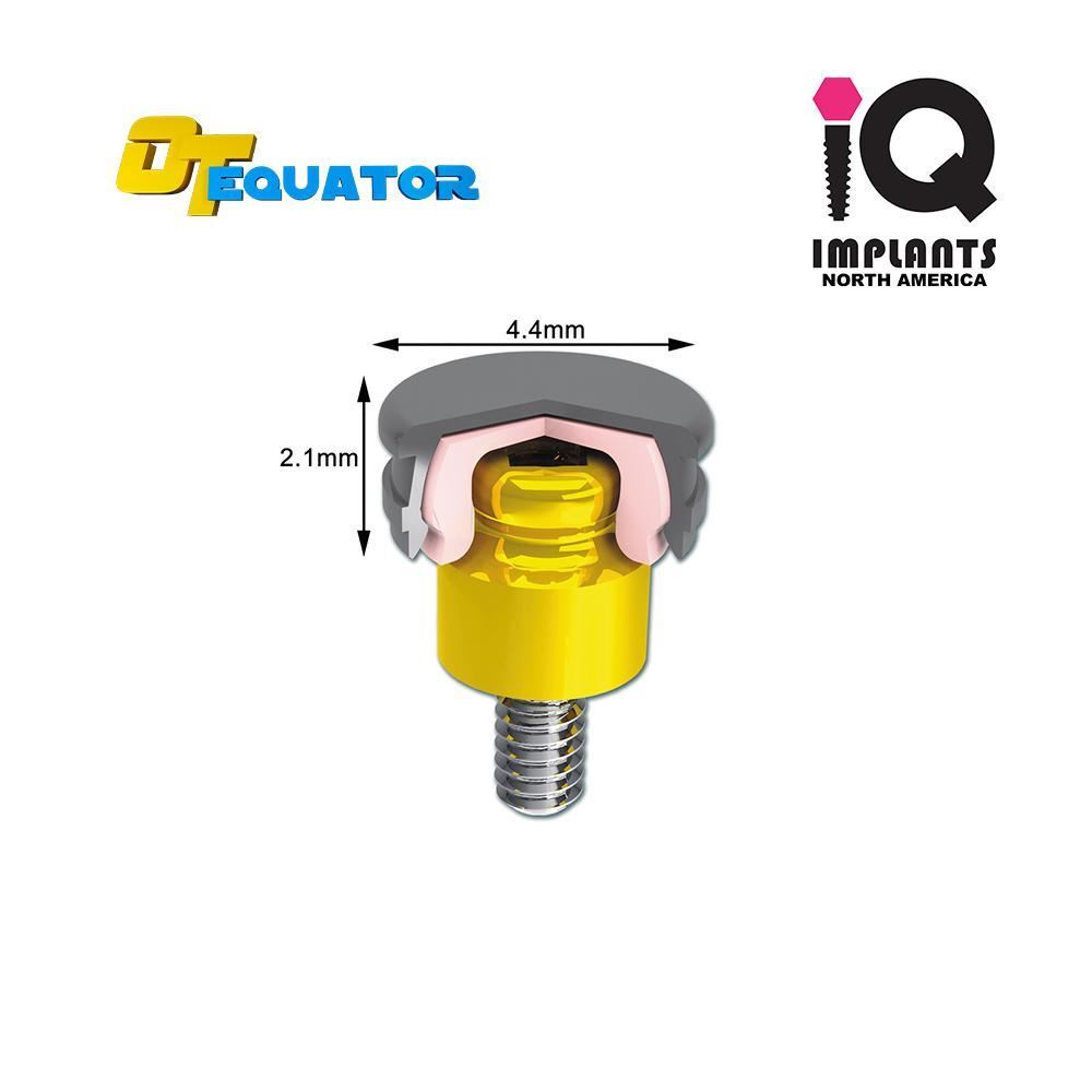 IQ EQUATOR OD Secure Genuine Initial Male Processing Package, (1-Pack)