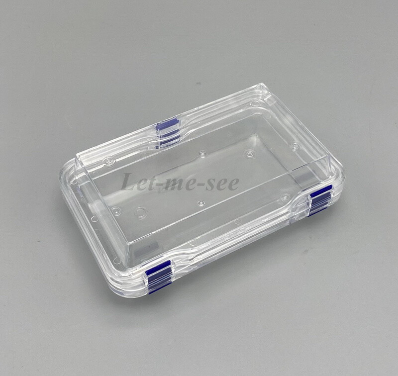Denture False Inlay Teeth Membrane Case Fragile Hinged Display Jewelry Boxes