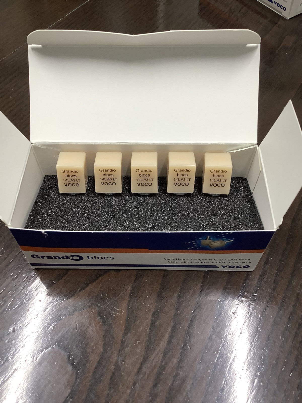 Voco 6020 Grandio CAD / CAM Blocs A3 #14 Low Translucency 5/Pk