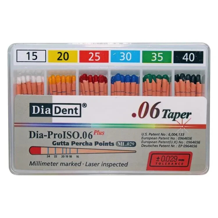 Diadent Gutta Percha Points 6% Free Shipping Worldwide