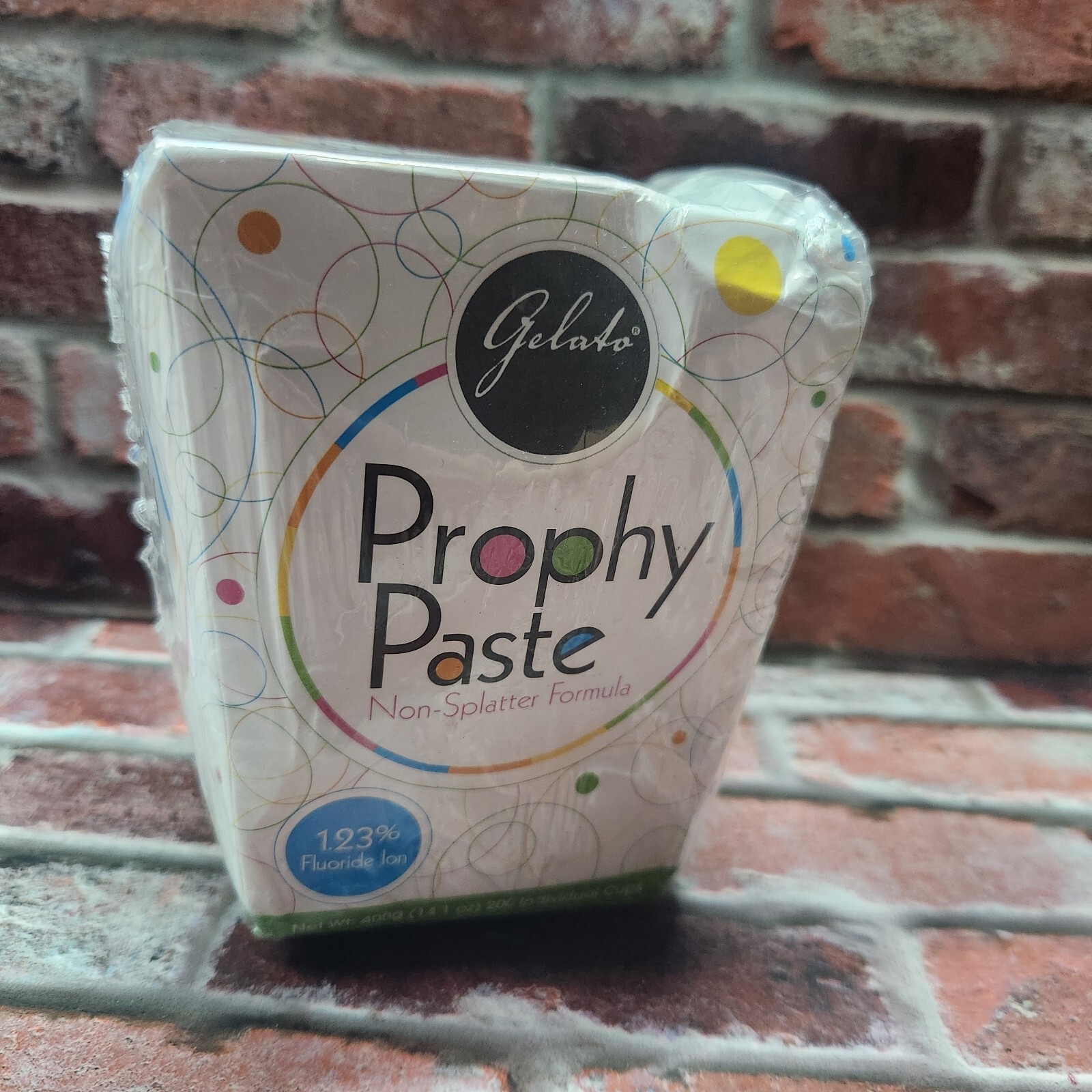 Keystone 24-02677 Gelato Prophy Paste Cups Medium Grit Assorted 1.23% APF 200Pk