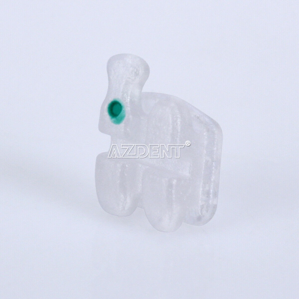 AZDENT Dental Orthodontics Ceramic Brackets 5*5 MBT / Roth.022 Hooks 3-4-5