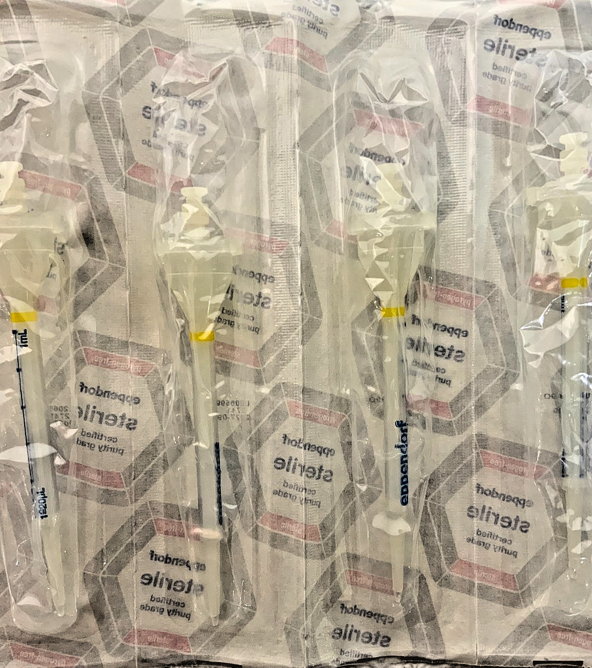 NEW Box of 100 Eppendorf 0030089545 1.0ml Sterile Combitips Advanced Pipette Tip