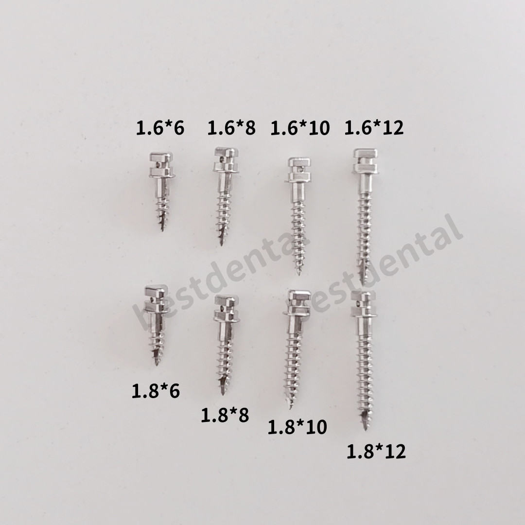 Dental Mini Screw Orthodontic Micro Screws Anchorage Triangle Cap Achor