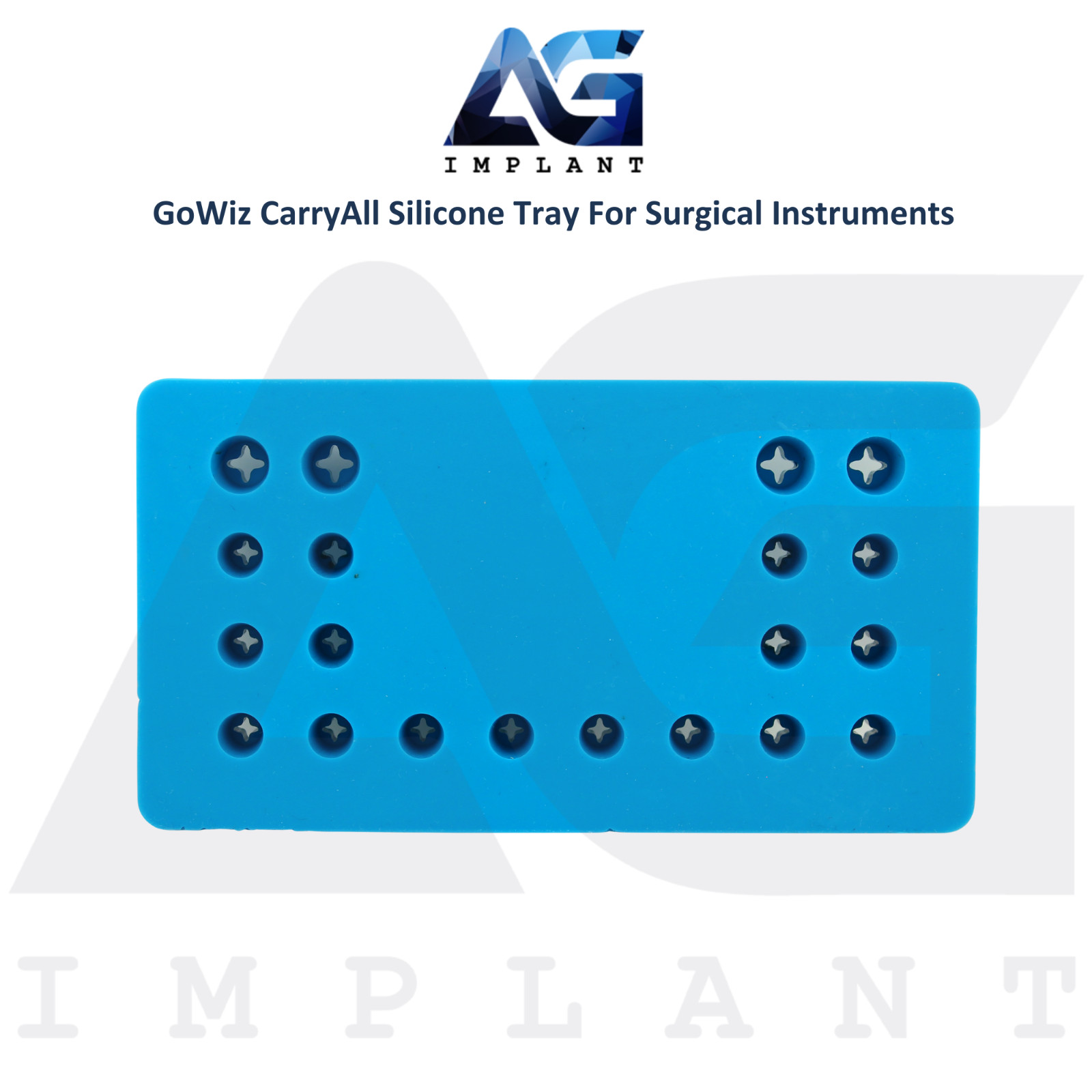 CarryAll Silicone Tray For Surg1cal Instruments Compatible All Types Of Bur
