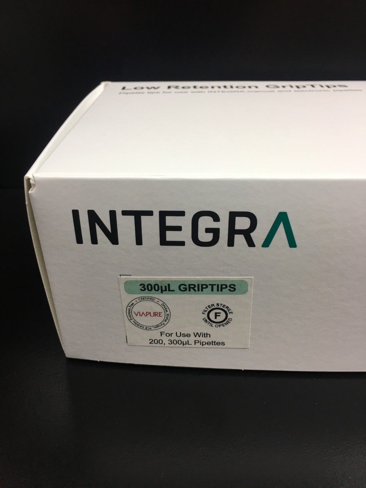 Integra Cat No 6535 Griptip Low Retention Sterile 300uL Pipette Tips Lot 4 PKS
