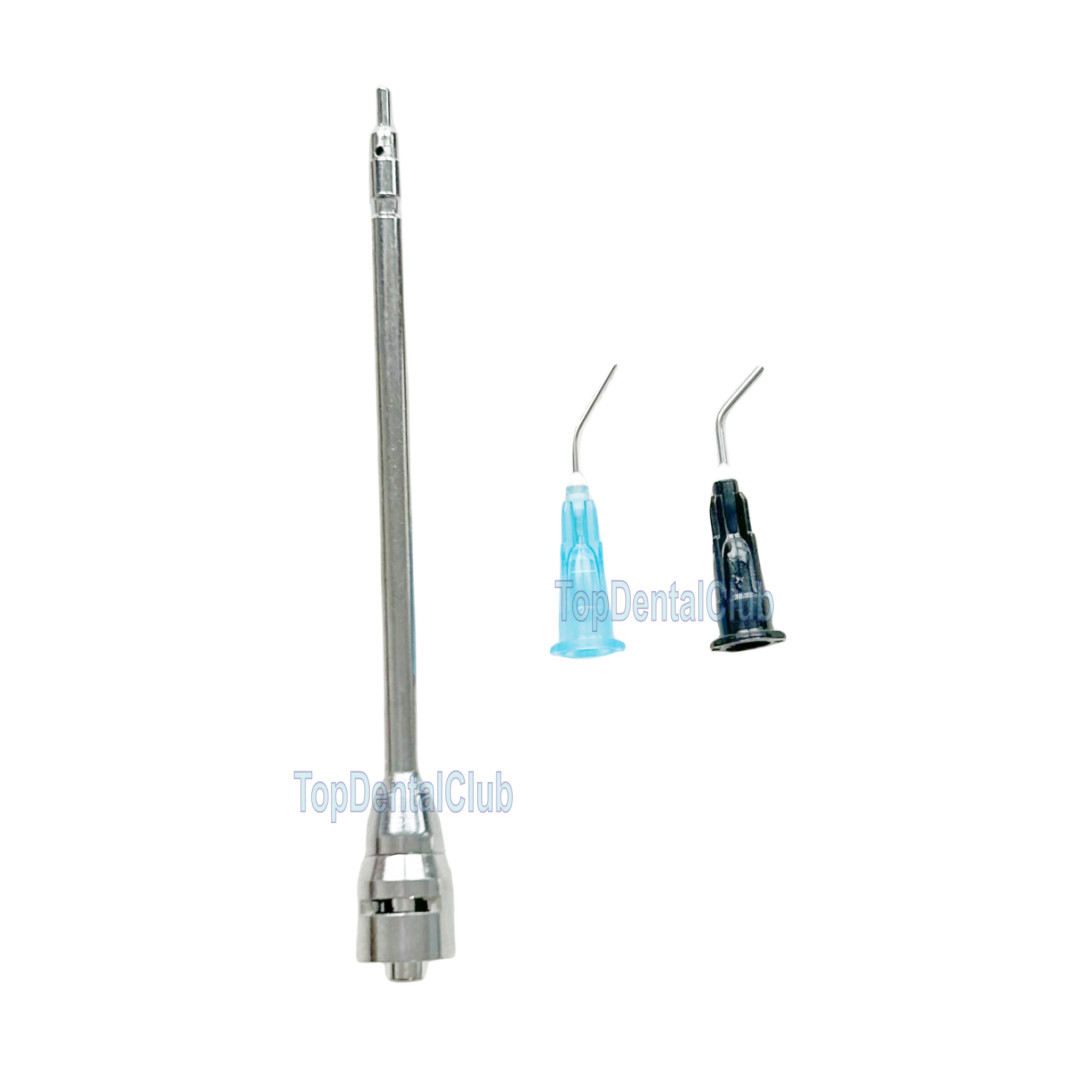 Dental Kerr Stropko Style Air Water Syringe Irrigator Irrigation Tips 3-Way Gun