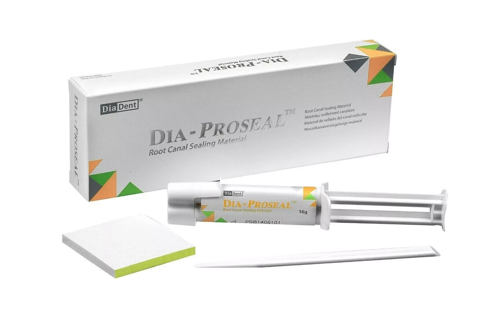 DiaDent Dia Proseal Root Canal Sealing Filling 16g Dual Syringe Material Dental
