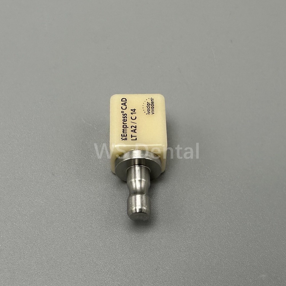 C14 Empress Dental LT A2/C14 Glass Ceramic Lithium Dislicate CAD Cerec Blocks *5