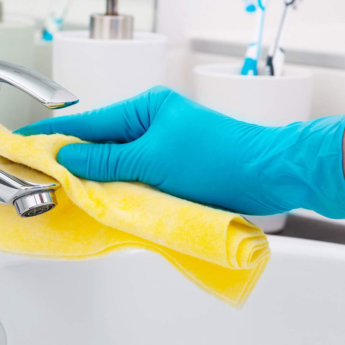 10-2000 pcs BASIC Nitrile Gloves M-Size **Buy One, Get One at 50% Off!