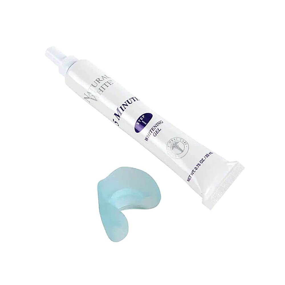 5 Pack Natural White 5-Minute Teeth Whitening Kits 3.75 Ounce (Pack of 1)