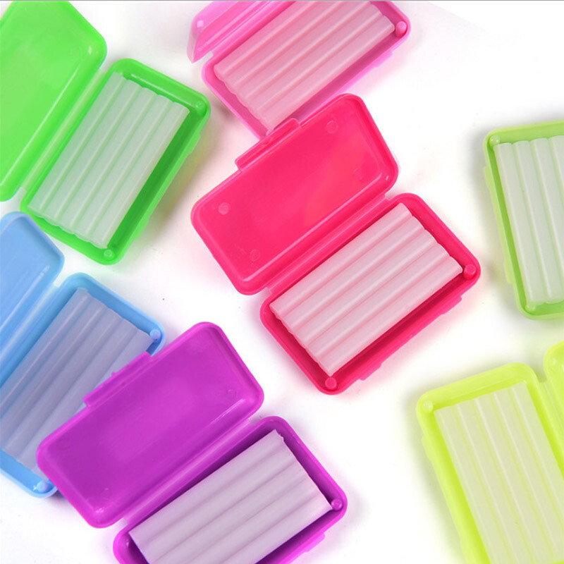 10Pcs Dental 7 Types Scented Orthodontic Wax Gum Irritation Fit Brackets Braces