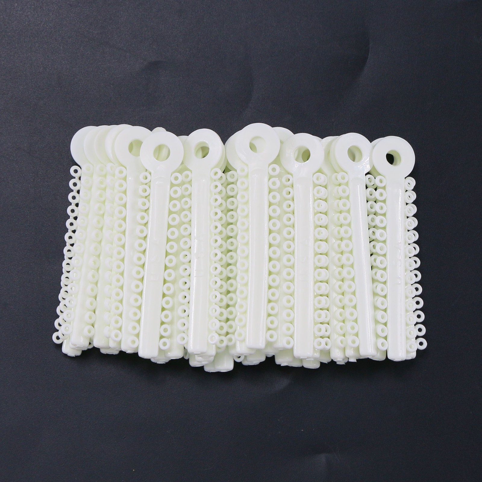 1040 Pcs Dental Orthodontic Elastic Ligature Ties Rubber Bands for Brackets