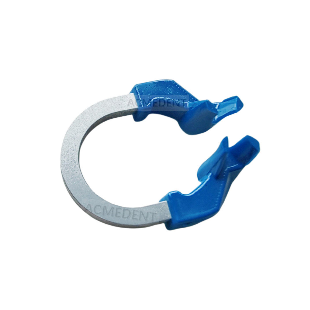 4Piece Dental Titanium Alloy Ring Matrix Clamp Matrices Resin Clip Fits Garrison