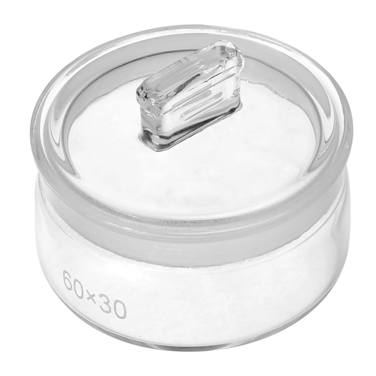 Glass Weighing Bottle Low Form Transparent Laboratory Storage Flask for Hygro…