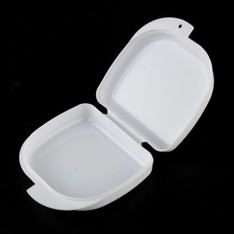 Teeth Dental Orthodontic Retainer Case Box Denture Sport Mouth Guard Storage