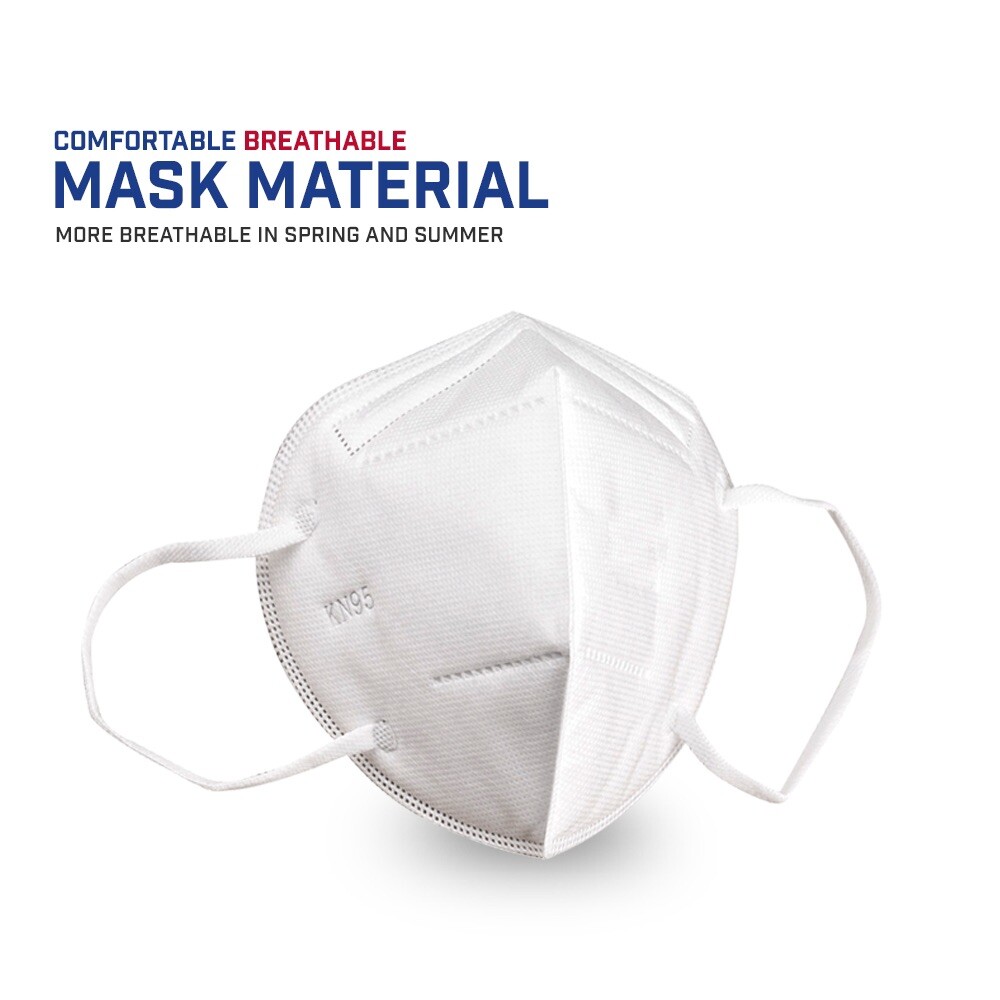 KN95 Protective 5 Layers Face Mask 50 PACK Disposable Mask