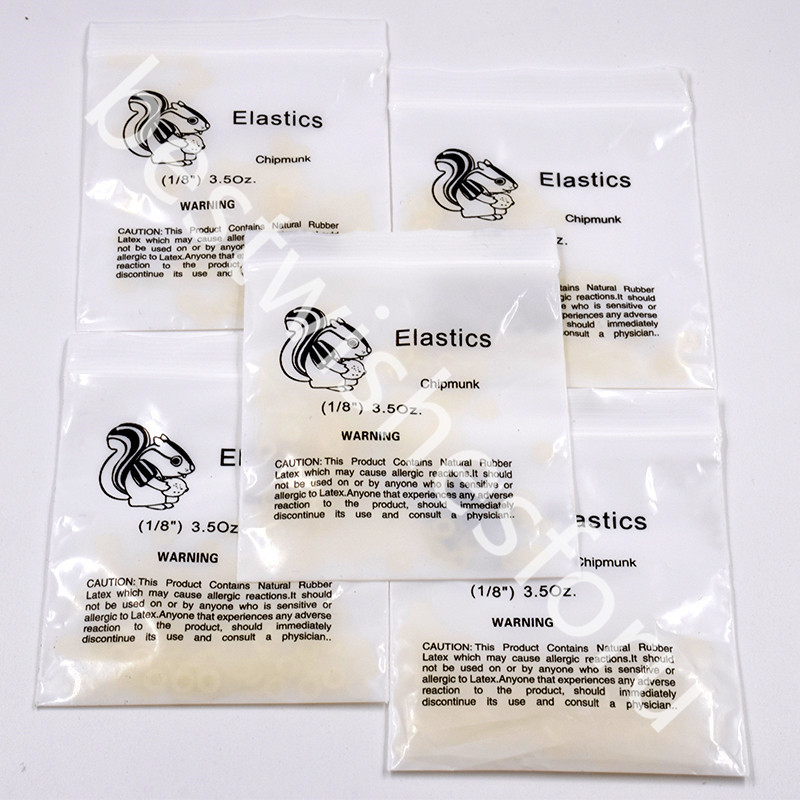 3.5 oz Light 1/8″ Chipmunk Dental Orthodontic Rubber Bands Elastics Latex Braces