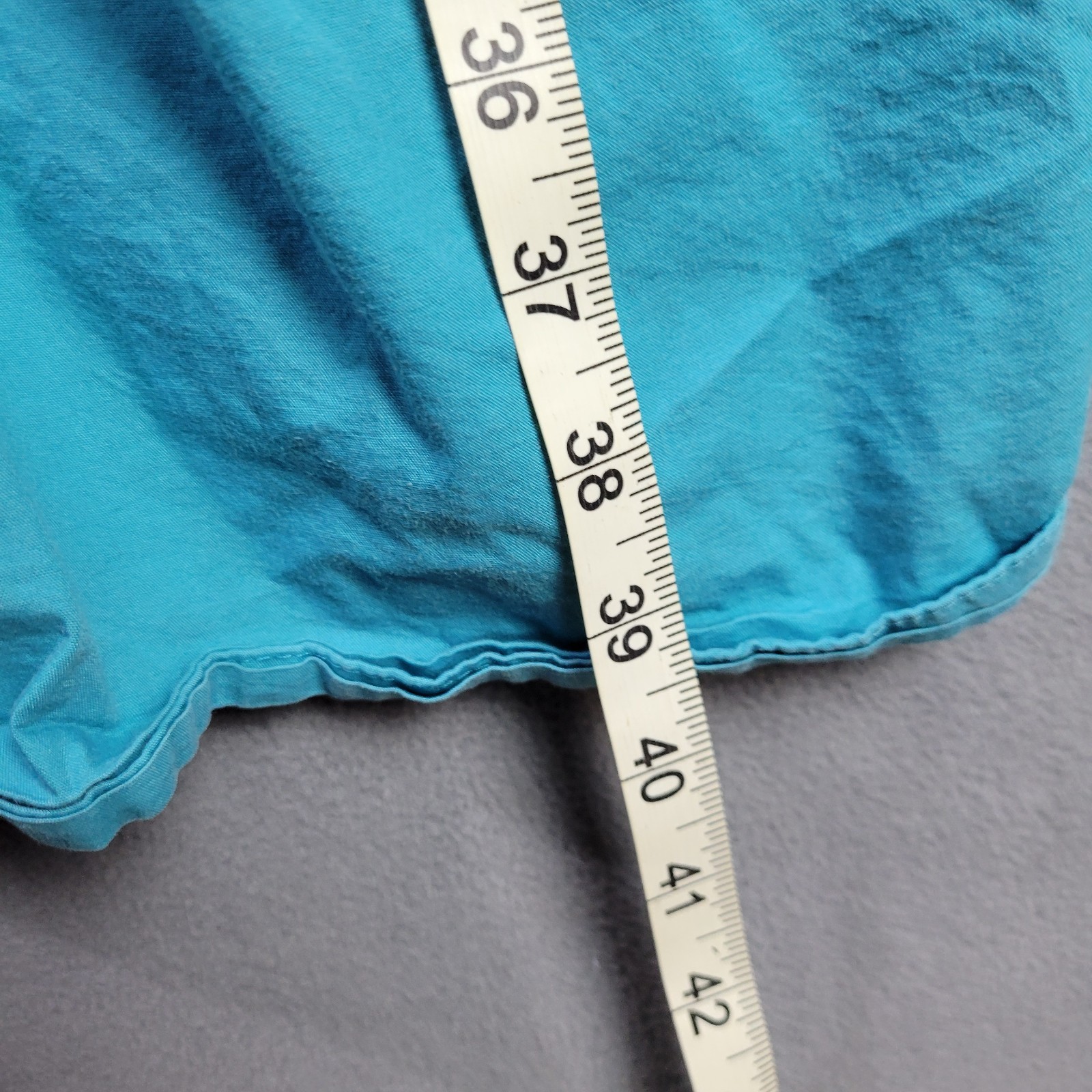 Standard Textile Softweave Patient Gown Unisex Large Blue Wrap Cotton Durability