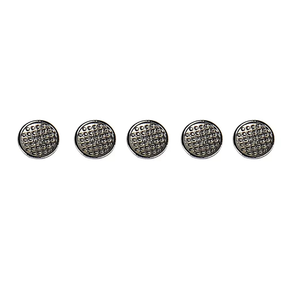 10Pcs/Bag Dental Orthodontic Metal Bondable Lingual Button Round Base Monoblock