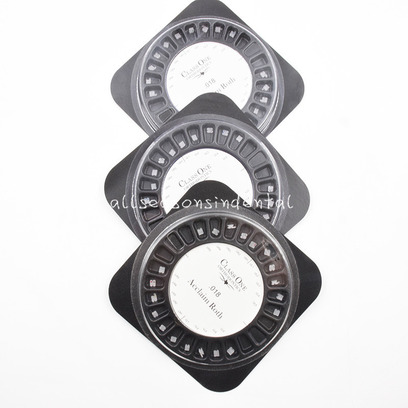 5 Packs Dental Orthodontic Ceramic Bracket Brace 0.018/0.022 Roth/MBT/Edgewise