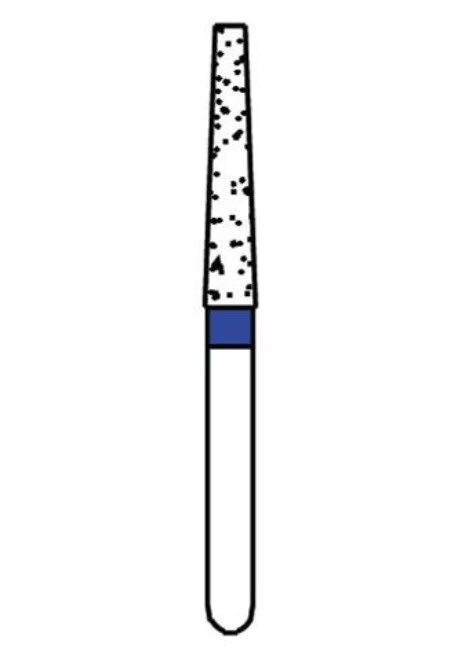 Dental Diamond Burs, Coarse Grit Multi-Use, 5 Pcs/Pk [197TR-21C]