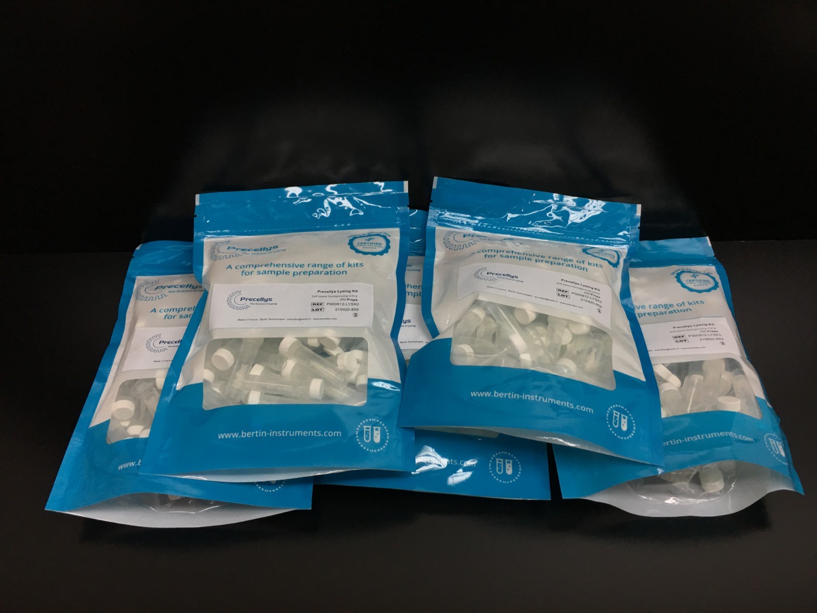 Precellys REF P000912-LYSK0 Lysing Kit Soft Tissue Homogenizing CK14 Lot 5 PKS
