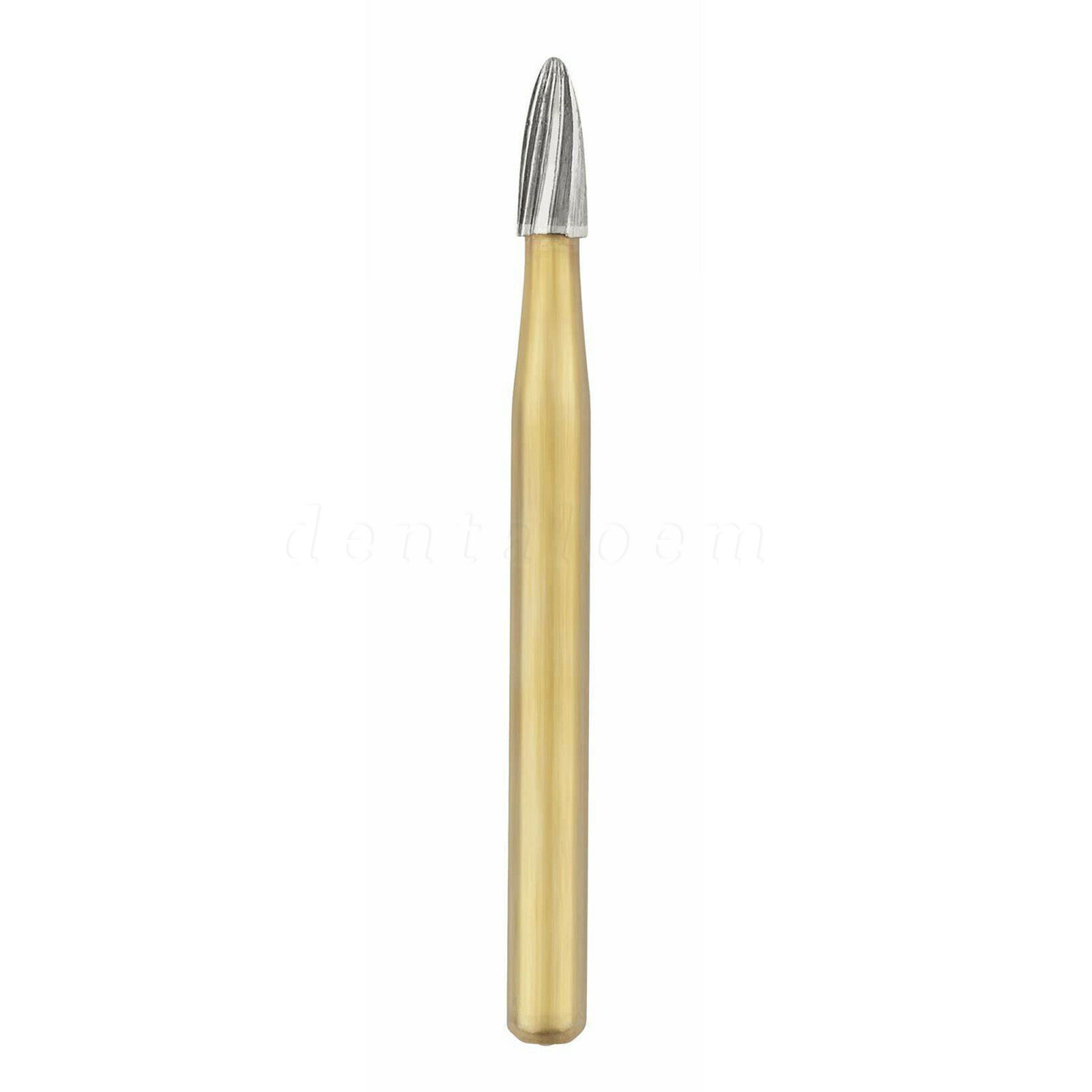 Dental Trimming/Finishing Gold FG Burs Tungsten Carbide High Speed SANDENT
