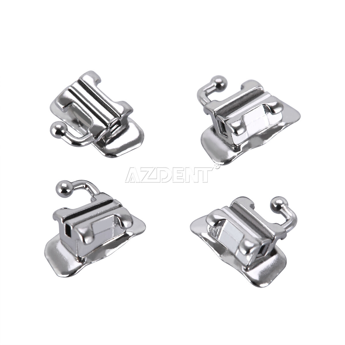 10Pack Dental Ortho Single Buccal Tube 1st/2nd Molar Bondable Roth/MBT 022 018