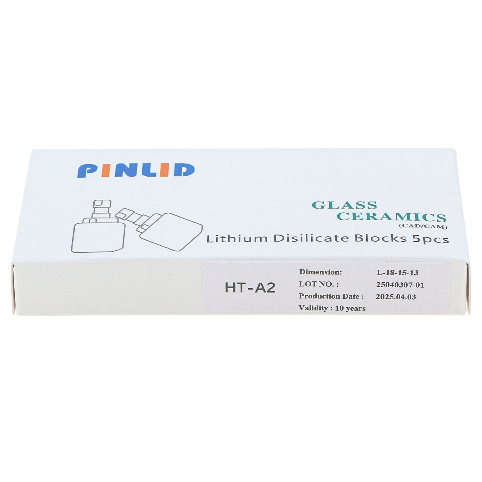 US C14 Glass Ceramic Lithium Dislicate Blocks HT A1 A2 A3 CEREC Emax CAD CAM