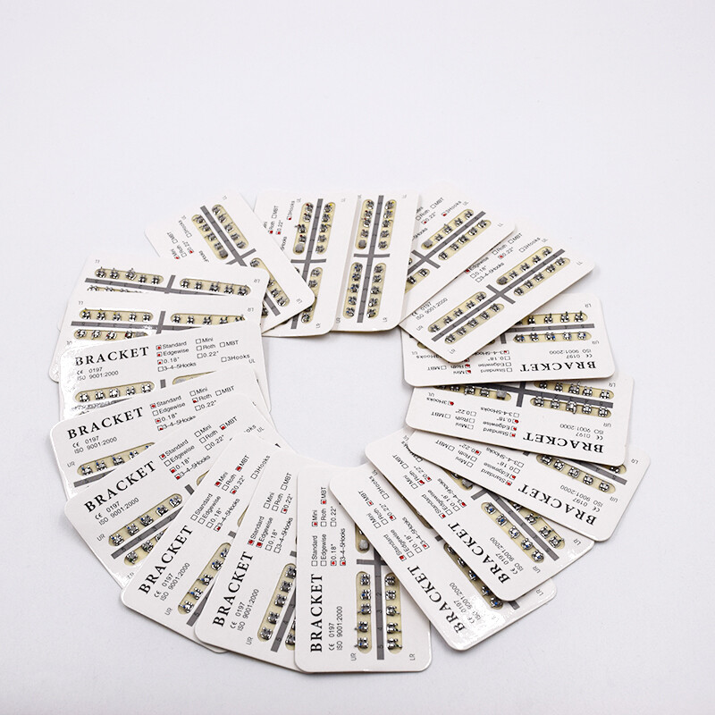Dental Orthodontic Metal Bracket Braces Mini Standard Roth MBT Edgewise 25 Model