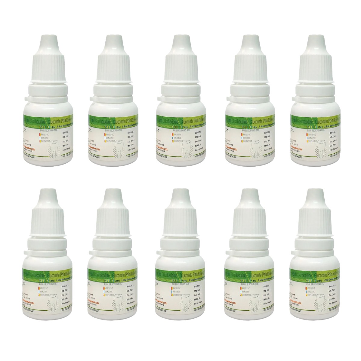 Sandika Pharma Gee – X Pain Relieving Gel (Pack of 10)