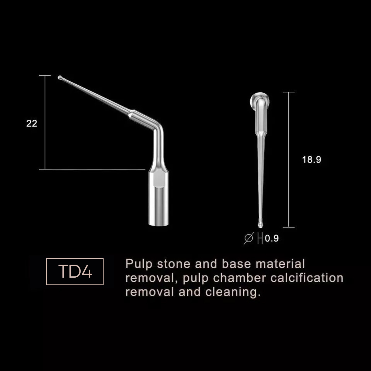 Woodpecker Dr Talal’s Endo Kit Endodontic Ultrasonic Scaler Tips Kit Set TD1-TD6