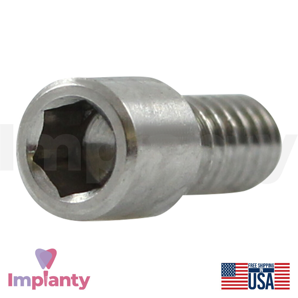 10 Titanium Screw Straight & Angled Multi Unit Conical Connection Internal Hex