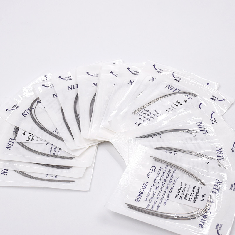 Dental Orthodontic Round Arch Wire Upper/Lower Niti Thermal Activated All Size
