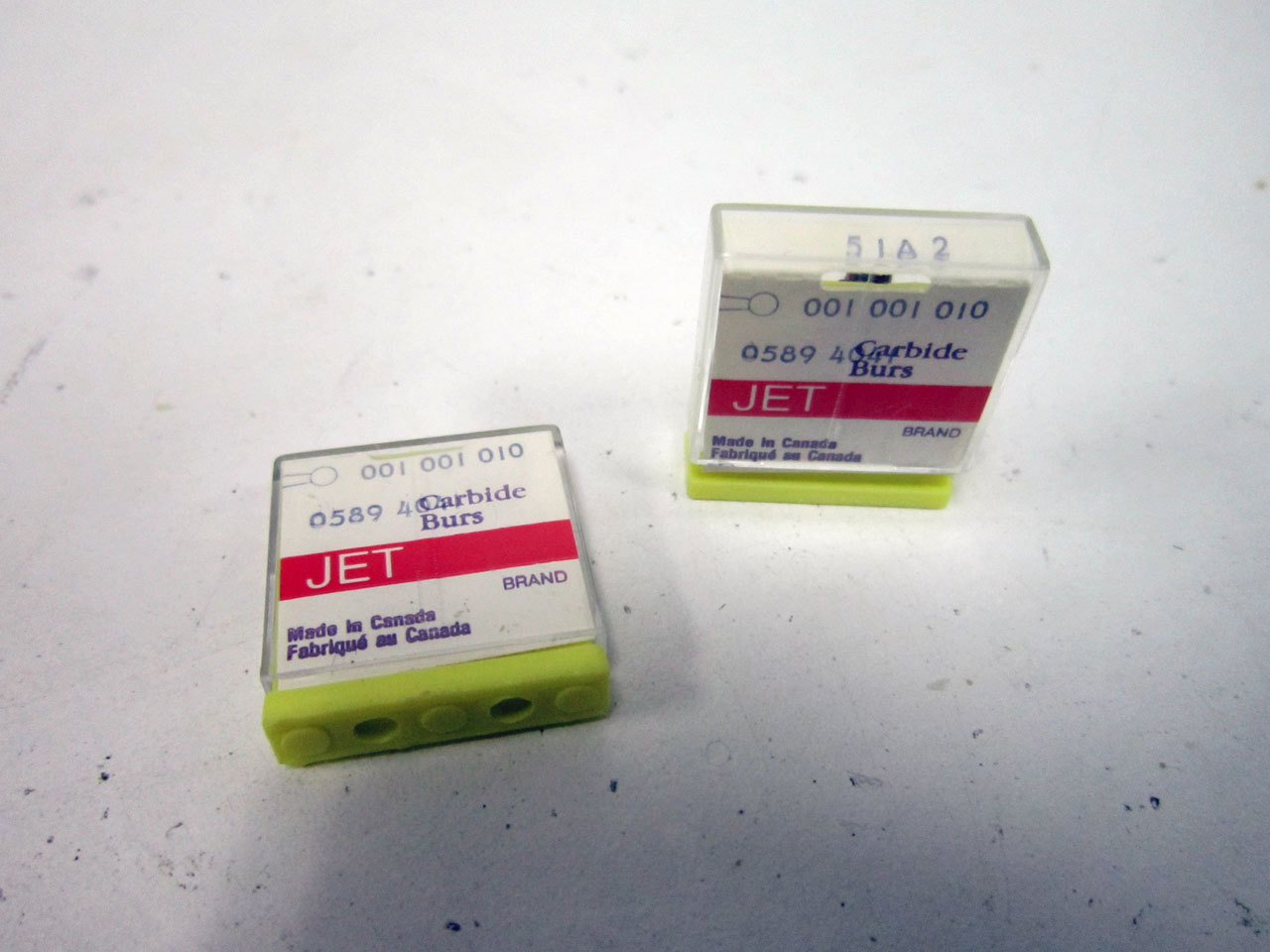40 x JET CARBIDE BURS DENTAL BUR NO. 5 LA 2 001 001 010 0589 4041