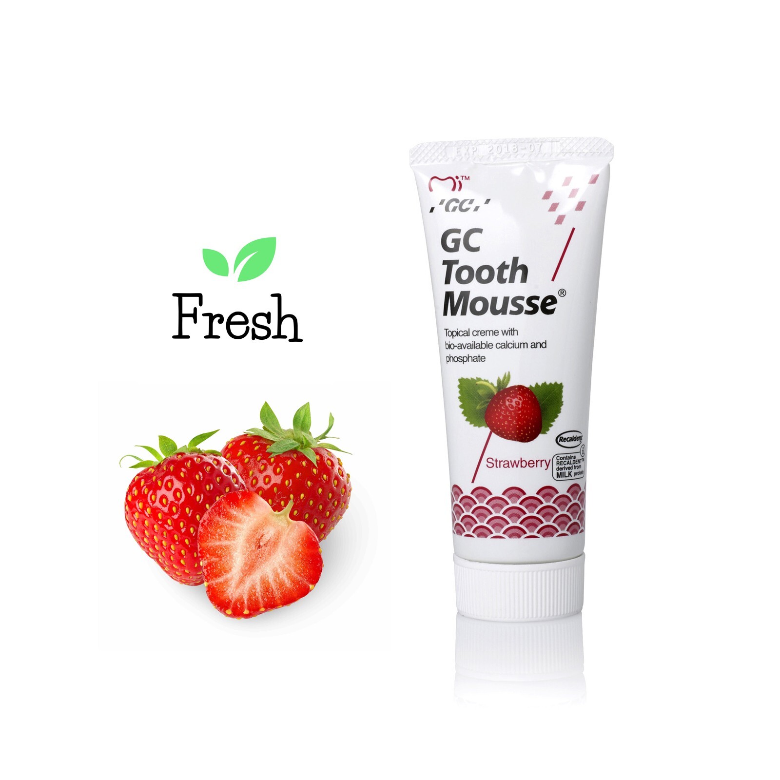 Dental GC TOOTH MOUSSE Topical Tooth Creme 40gm Pack – VARIOUS FLAVOUR