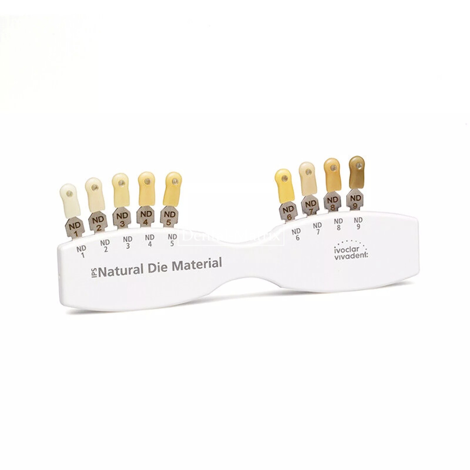 Dental IPS Natural Die Material Shade Guide Ivoclar Vivadent ND1-9 Abutment 1Set
