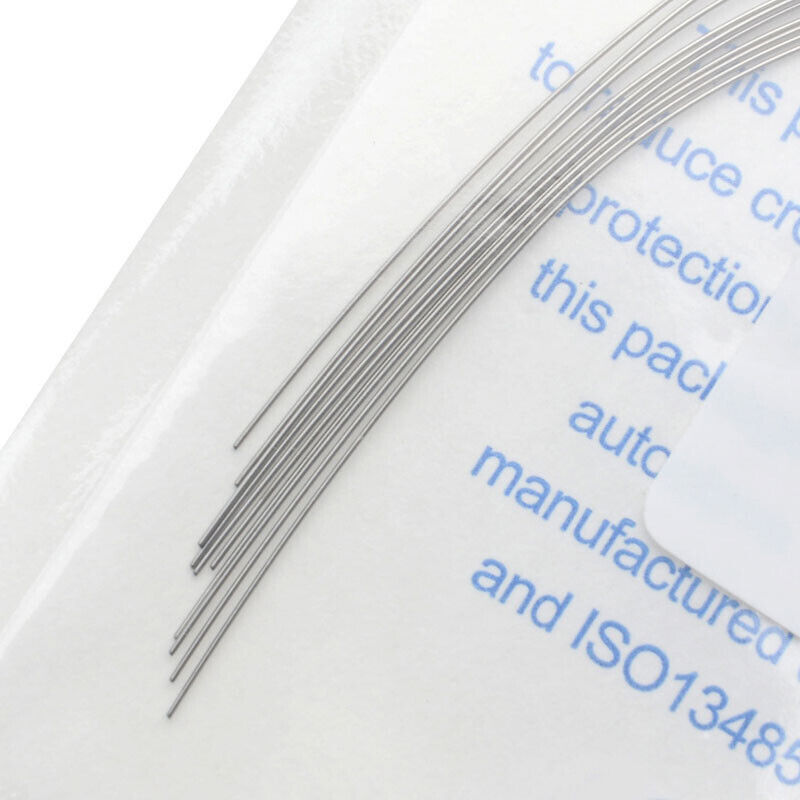 Dental Orthodontic Thermal Activated Archwires Niti Arch Wire Ovoid Natural Form