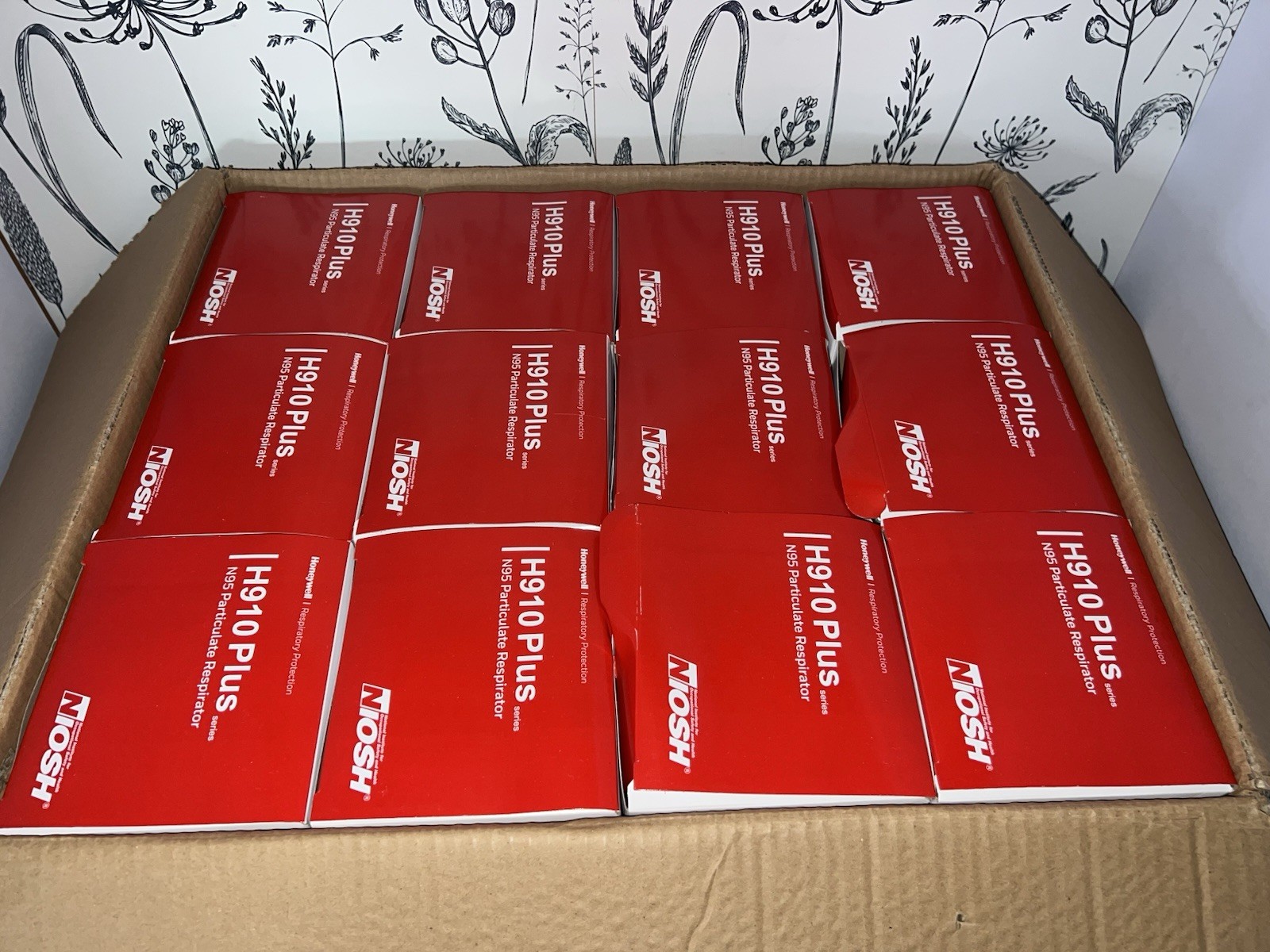 Case Pack Of 600x Honeywell H910 Plus N95 Particulate Respirators