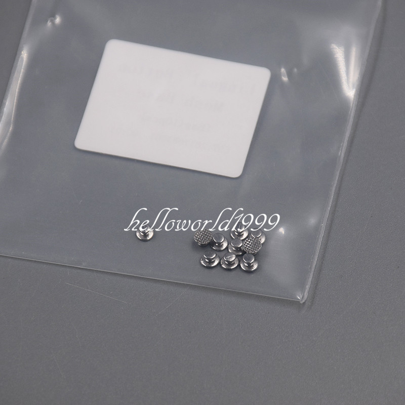 50 Pcs Dental Supplies Orthodontic Ortho Lingual Buttons for Bondable Round Base