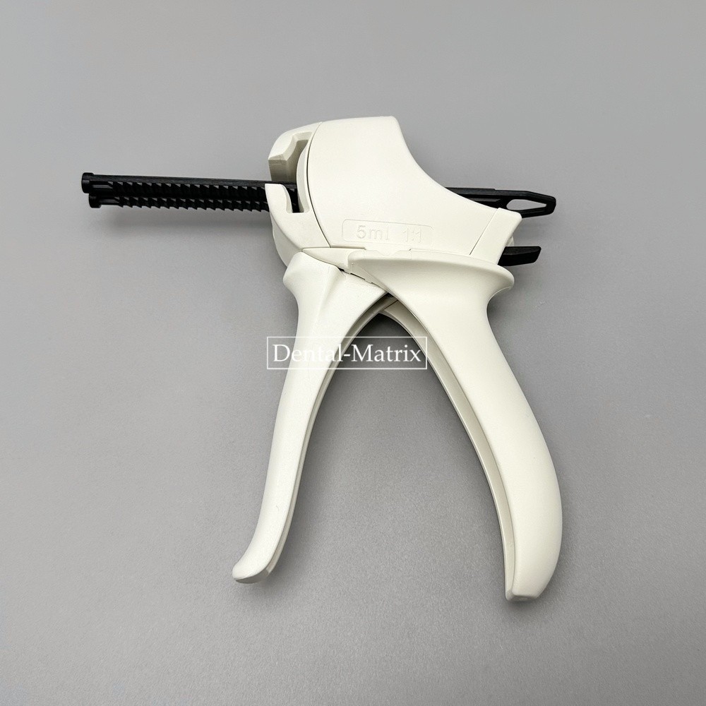 Dental Activa-Spenser Type Dispenser Gun For 5ml 1:1 Automix Syringes Cement Gun