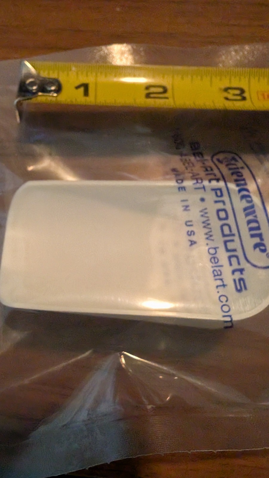 20 STERILEWARE STERILE INDIVIDUALLY WRAPPED WHITE 2oz (60ml) SAMPLING SCOOP