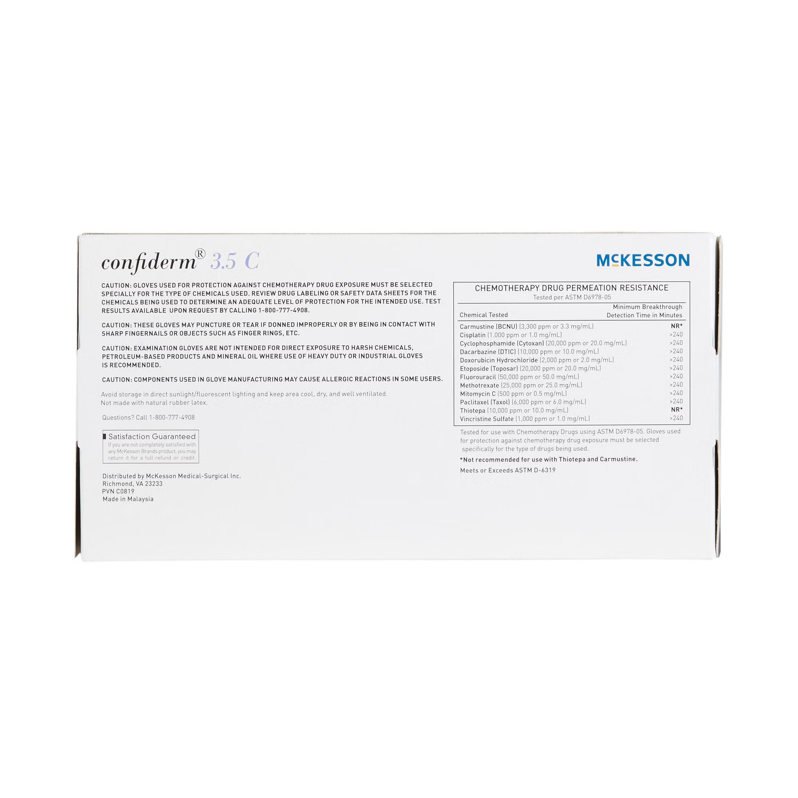 McKesson Confiderm Nitrile Exam Glove – 200 per Box