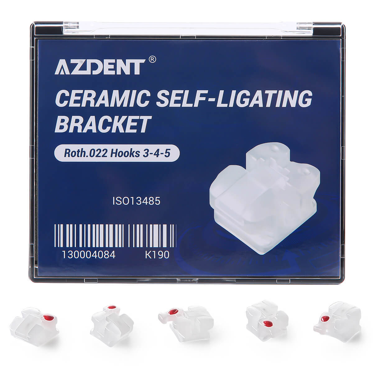 AZDENT Dental Self Ligating Bracket Braces 15 Types Mini Roth/MBT.022 345HK