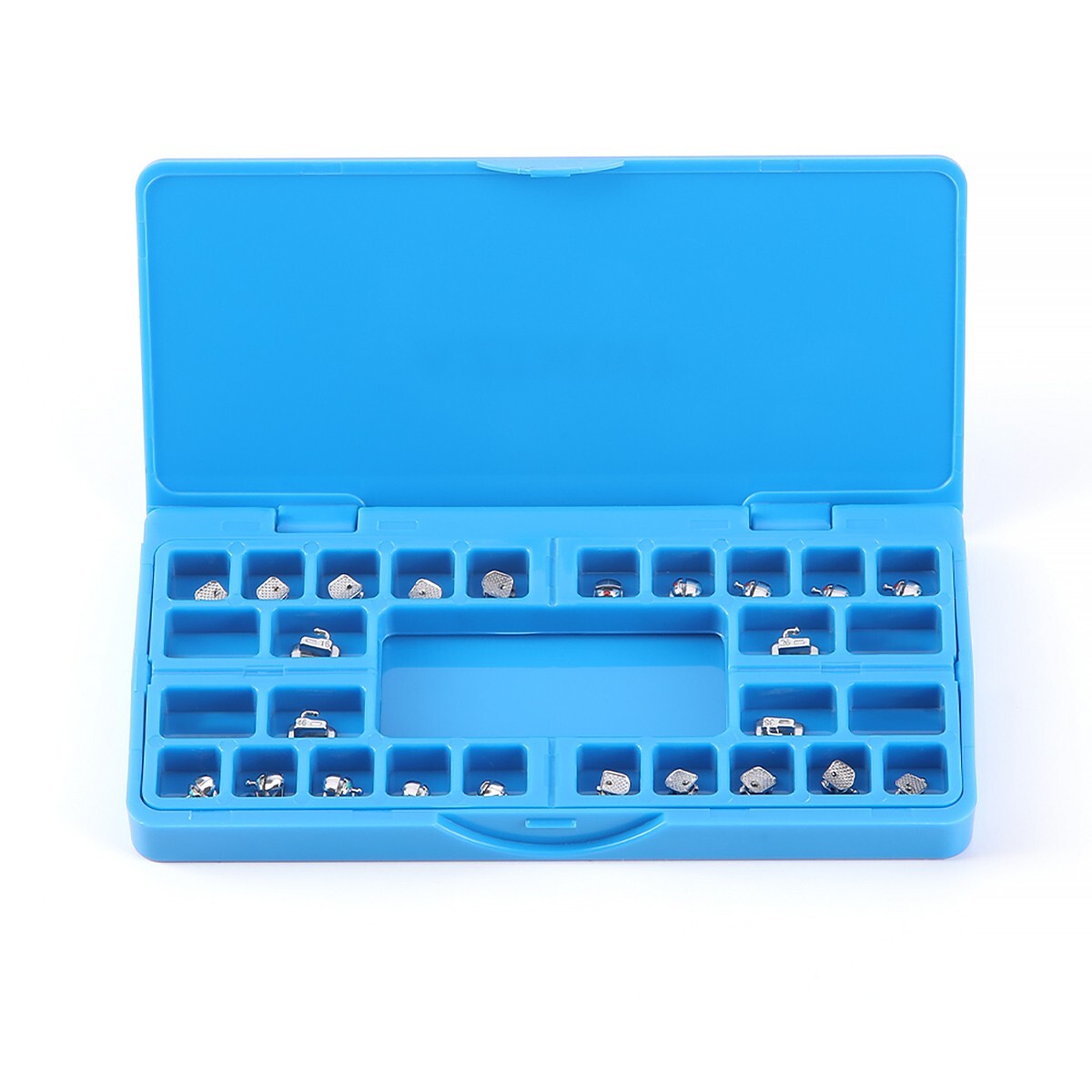 Dental Orthodontic Spherical Self-Ligating Bracket Braces Roth.022 Hooks 3-4-5