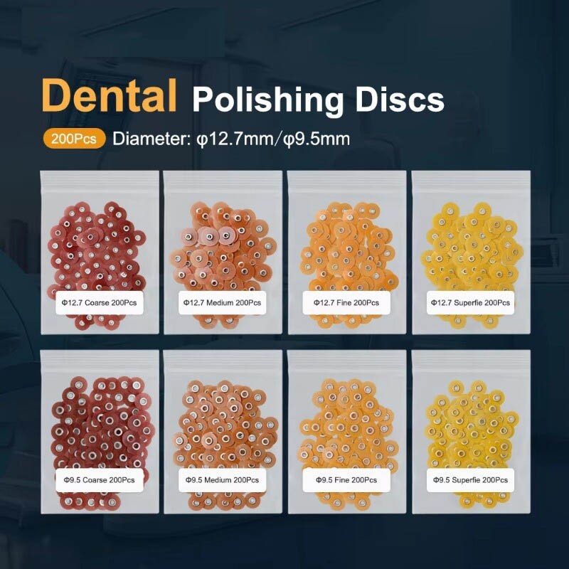 Dental Soflex Coarse Medium Superfine Fine Composite Finishing Polishing Discs